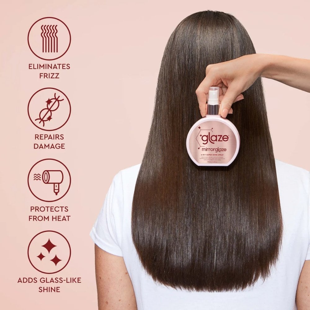 Glaze Mirror Glaze 4-in-1 Super Sleek Shine Spray 190ml