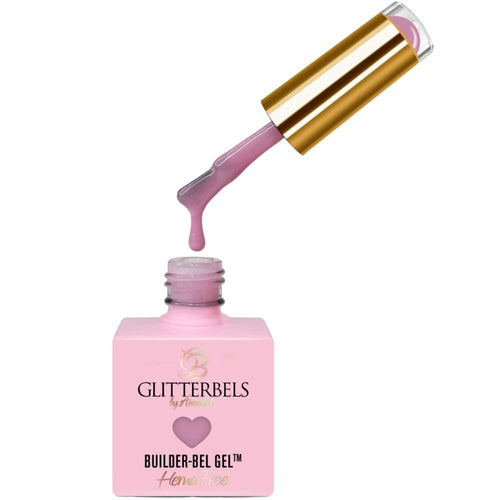 Glitterbels HEMA-Free Builder-bel Cover Me Pink 17ml