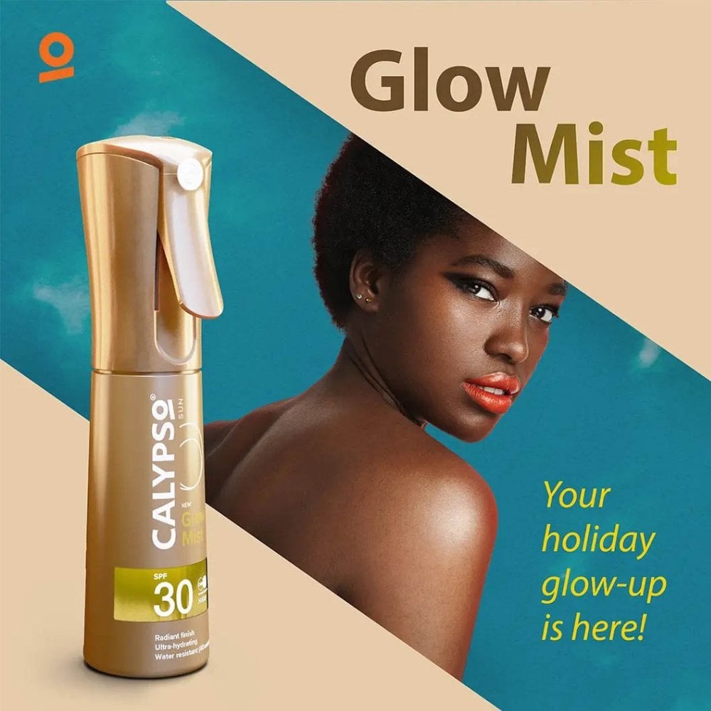 Calypso Glow Mist Radiant Skin Finish Sunscreen SPF30 100ml