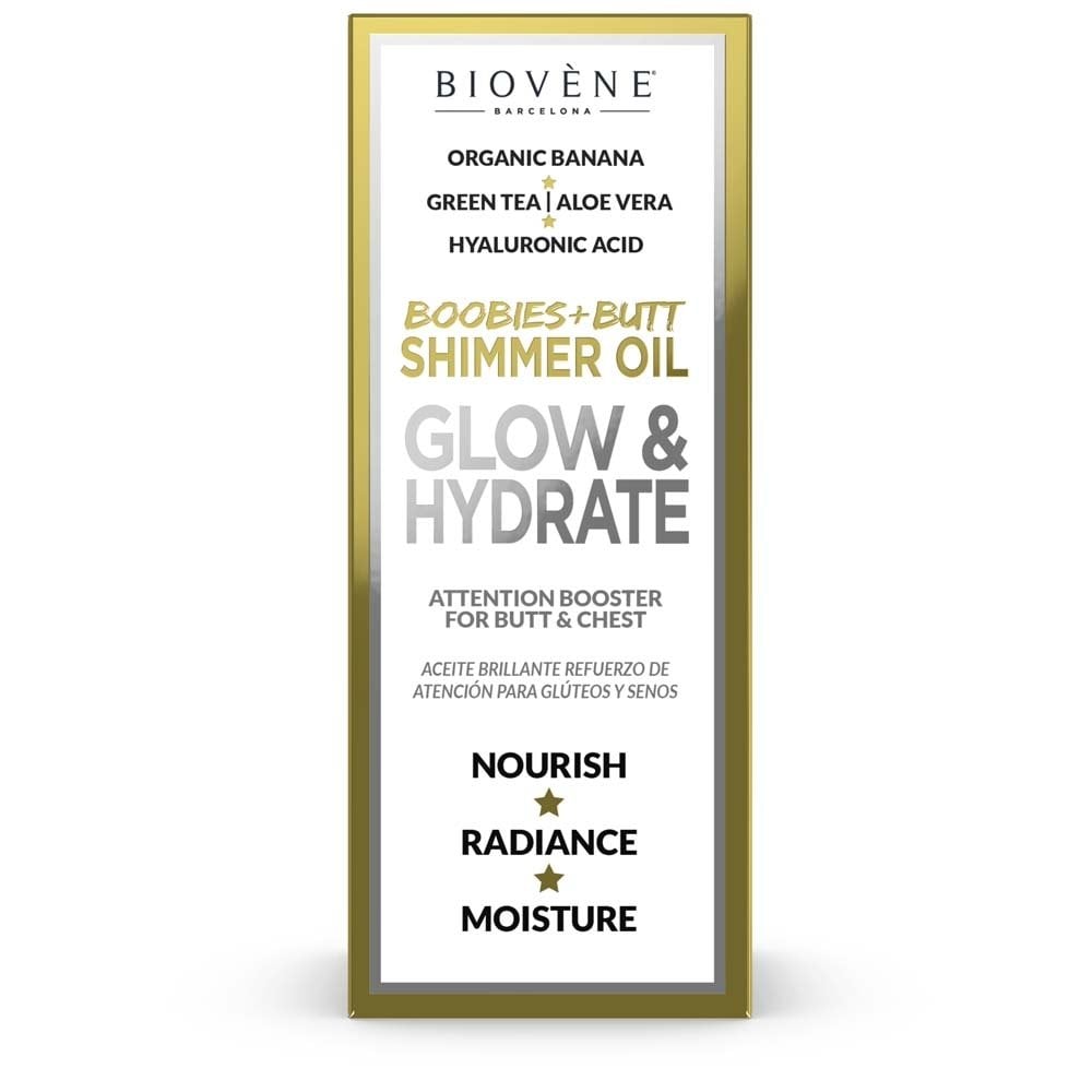 Biovene Glow Shimmer Oil Attention Boosting Treatment 30ml