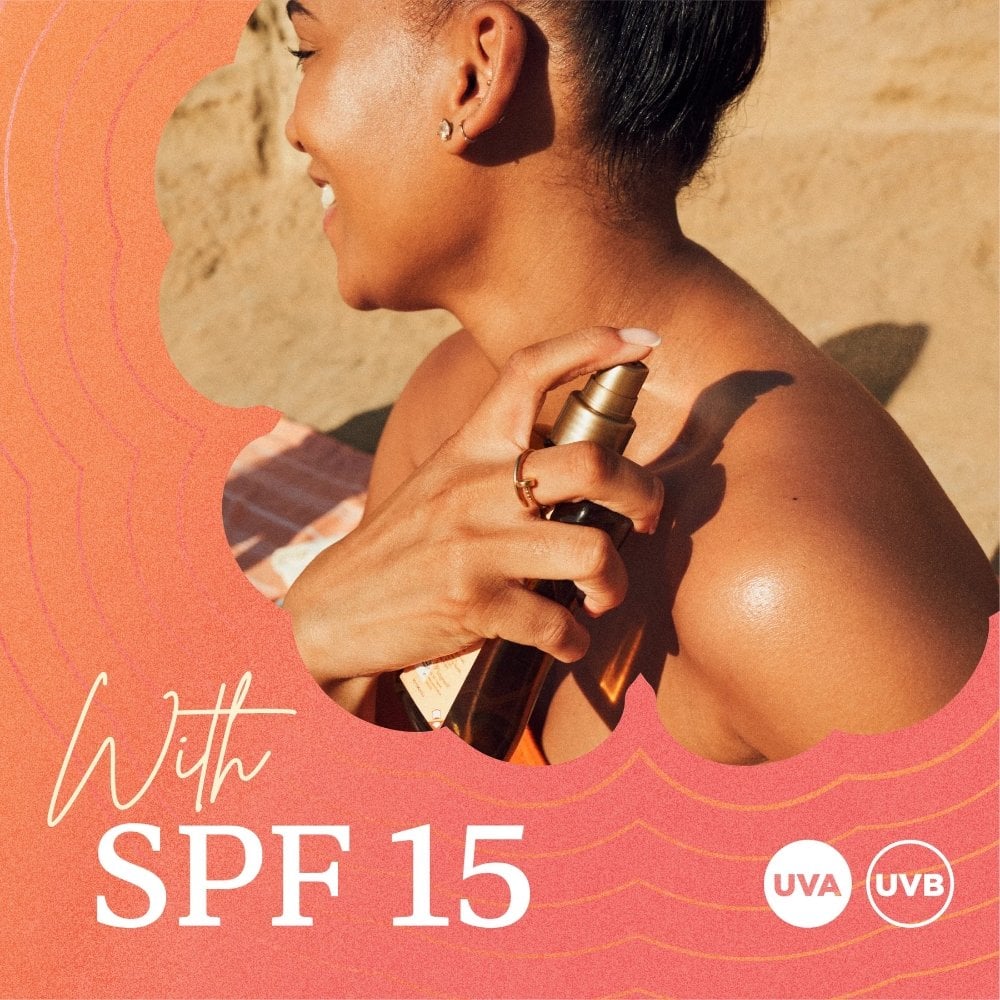 Hawaiian Tropic Glowing Protection Dry Oil SPF15 100ml