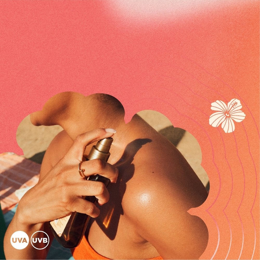 Hawaiian Tropic Glowing Protection Dry Oil Spray SPF15 177ml