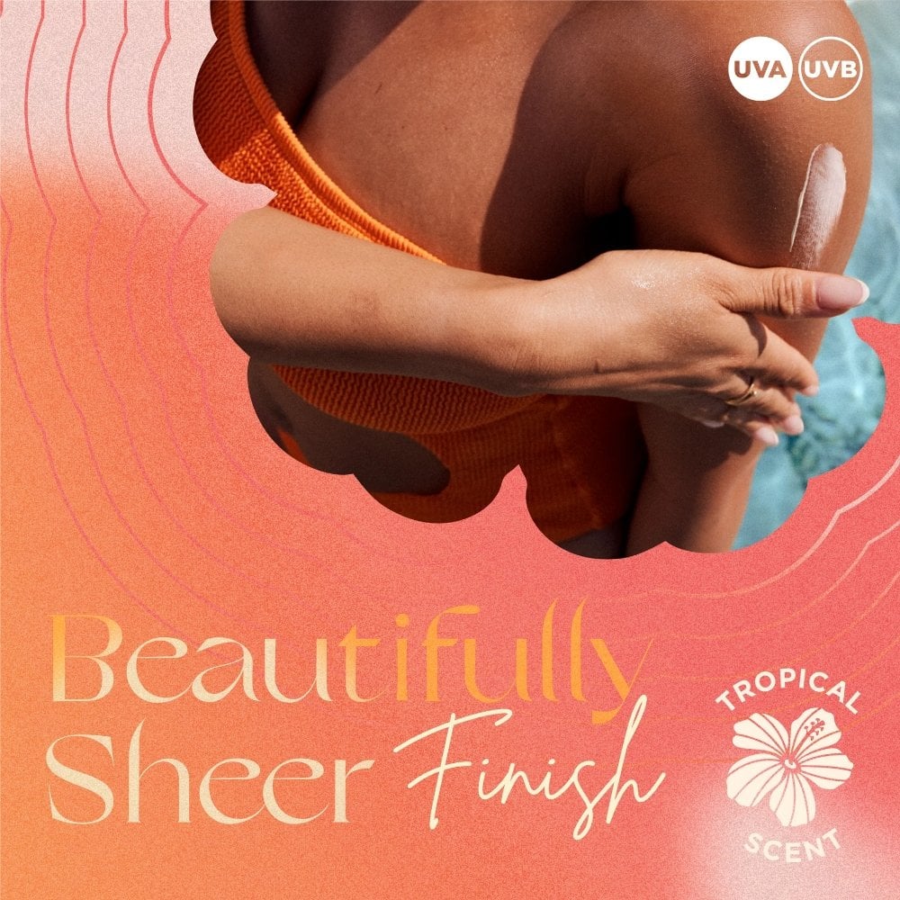 Hawaiian Tropic Glowing Protection Sun Lotion SPF50 180ml