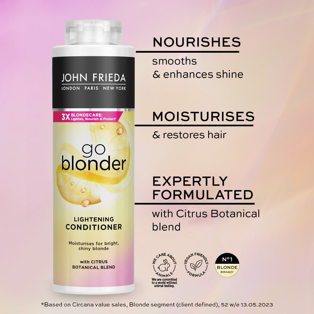 John Frieda Go Blonder Lightening Conditioner 500ml