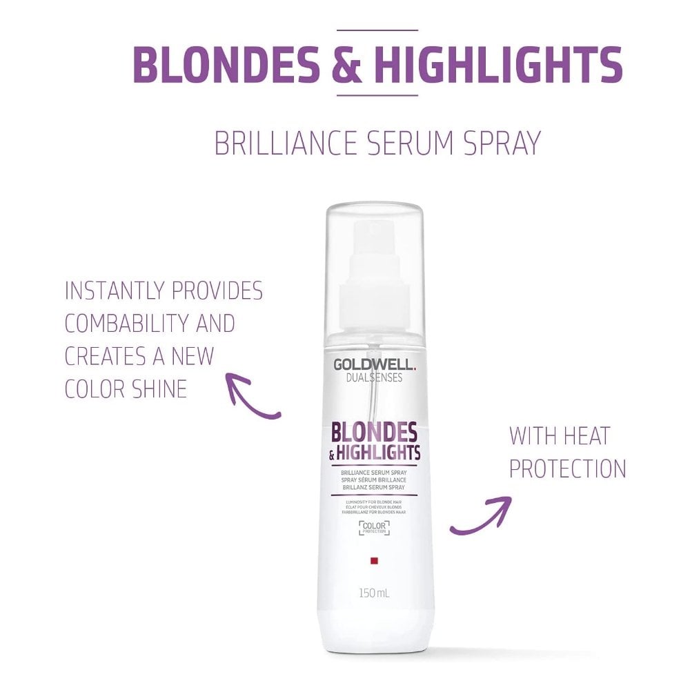 Goldwell DualSenses Blondes & Highlights Brilliance Serum Spray 150ml