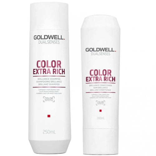 Goldwell DualSenses Colour Extra Rich Brilliance Shampoo 250ml & Conditioner 200ml Twin