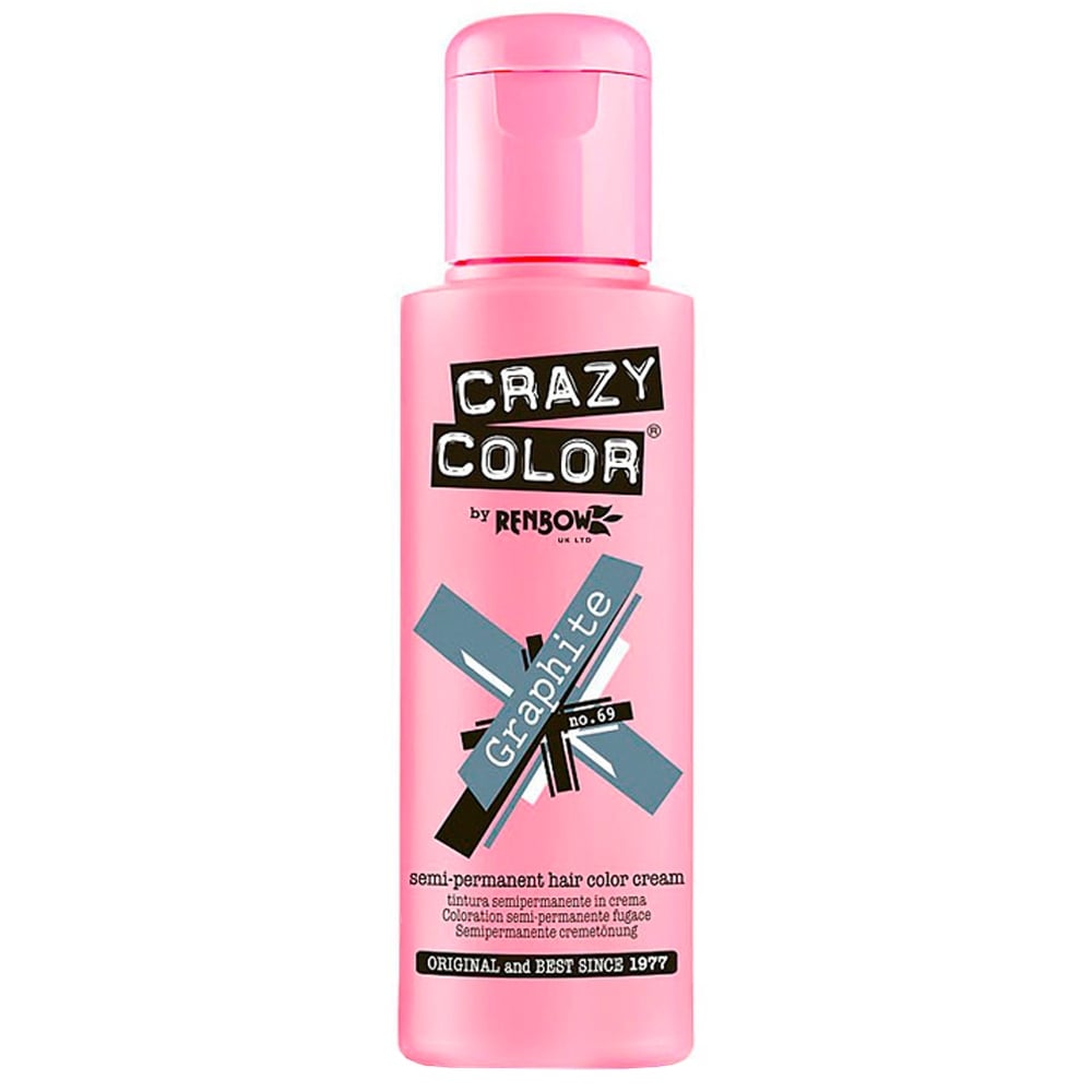 Crazy Colour Graphite Hair Dye 100ml
