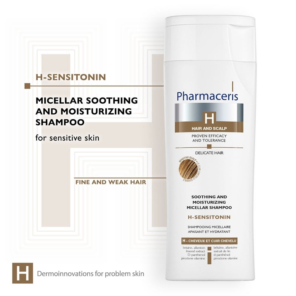 Pharmaceris H H-Sensitonin Micellar Soothing & Moisturising Shampoo for Sensitive Scalps 250ml