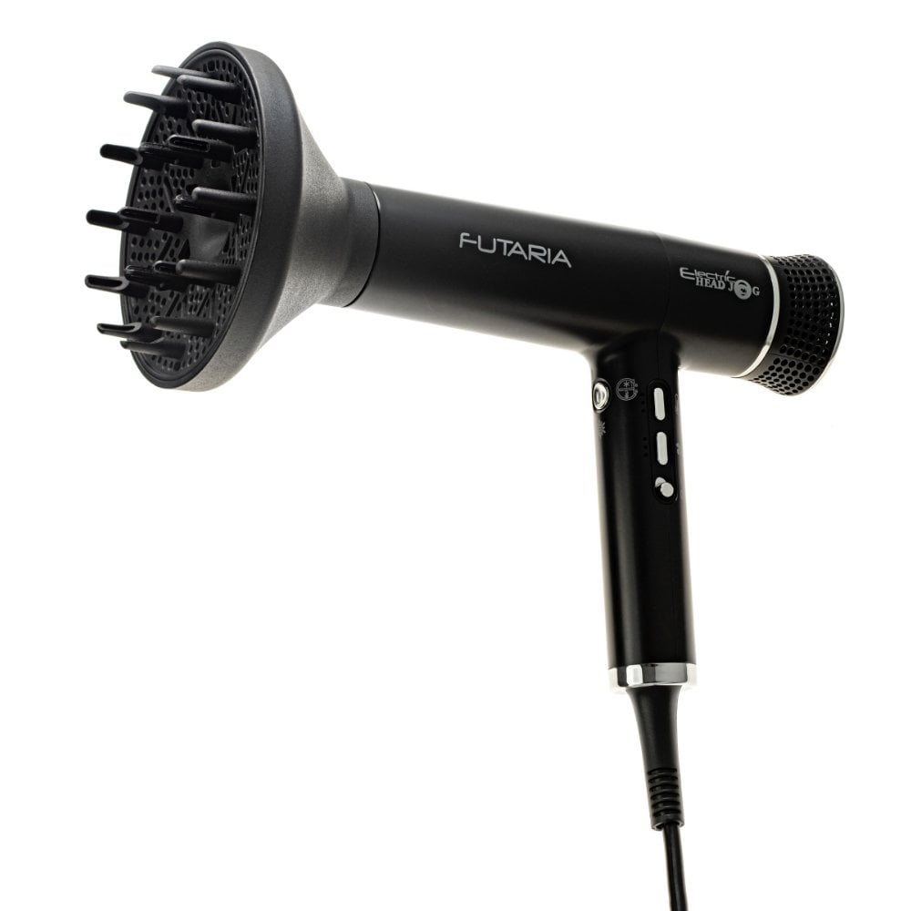 Hair Tools Electric Head Jog Futaria Hair Dryer Black