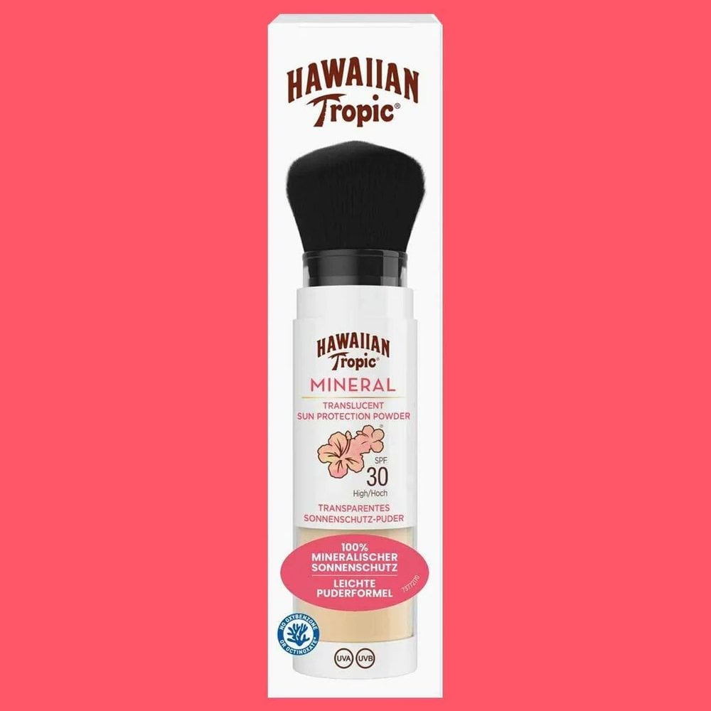 Hawaiian Tropic Mineral Translucent Powder Brush SPF30 4.25g