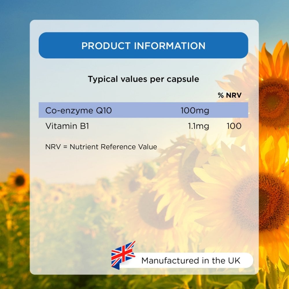 Healthspan Co-Enzyme Q10 100mg 60 Capsules