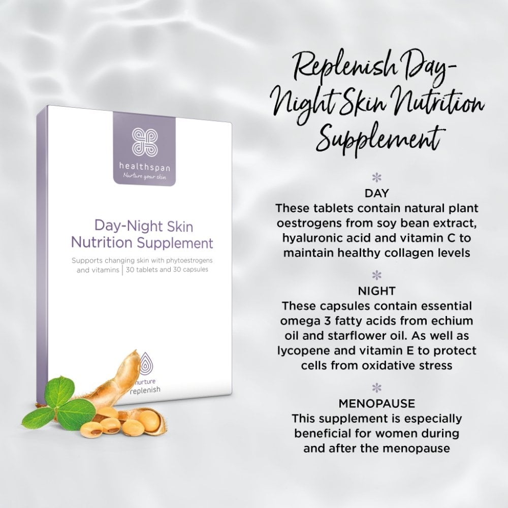 Healthspan Day-Night Skin Nutrition Supplement 1 Month Supply