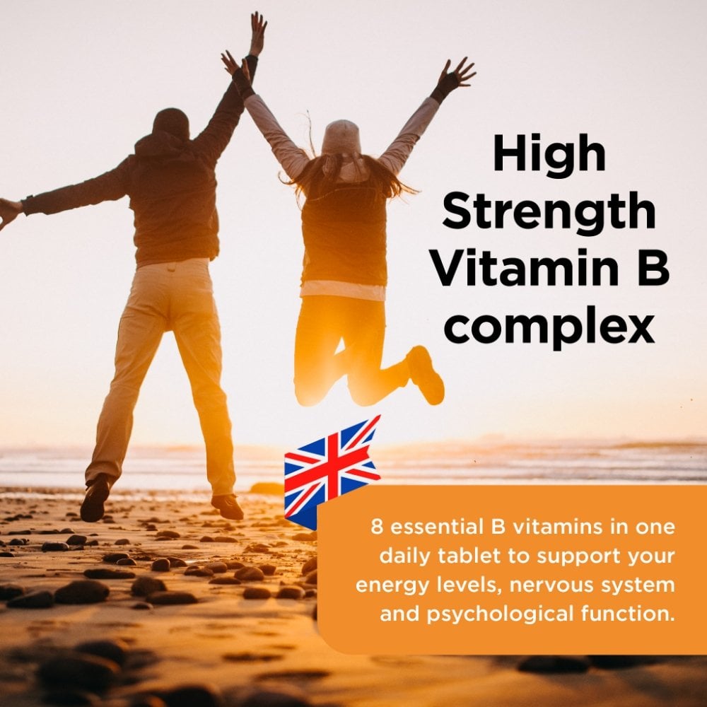 Healthspan High Strength 8 Vitamin B Complex 120 Tablets
