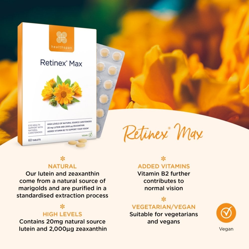 Healthspan Retinex Max 60 Tablets