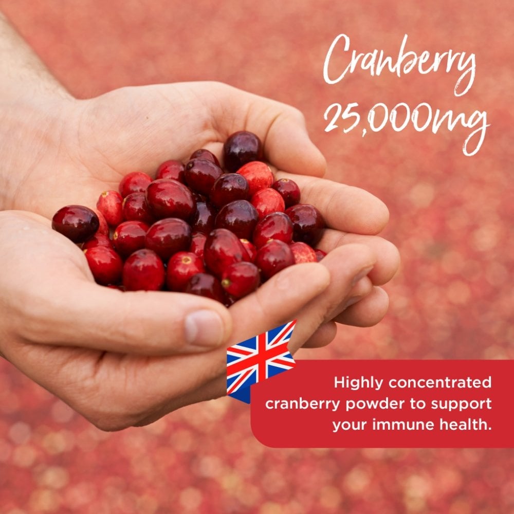 Healthspan Super Strength Cranberry 25,000mg 60 Capsules