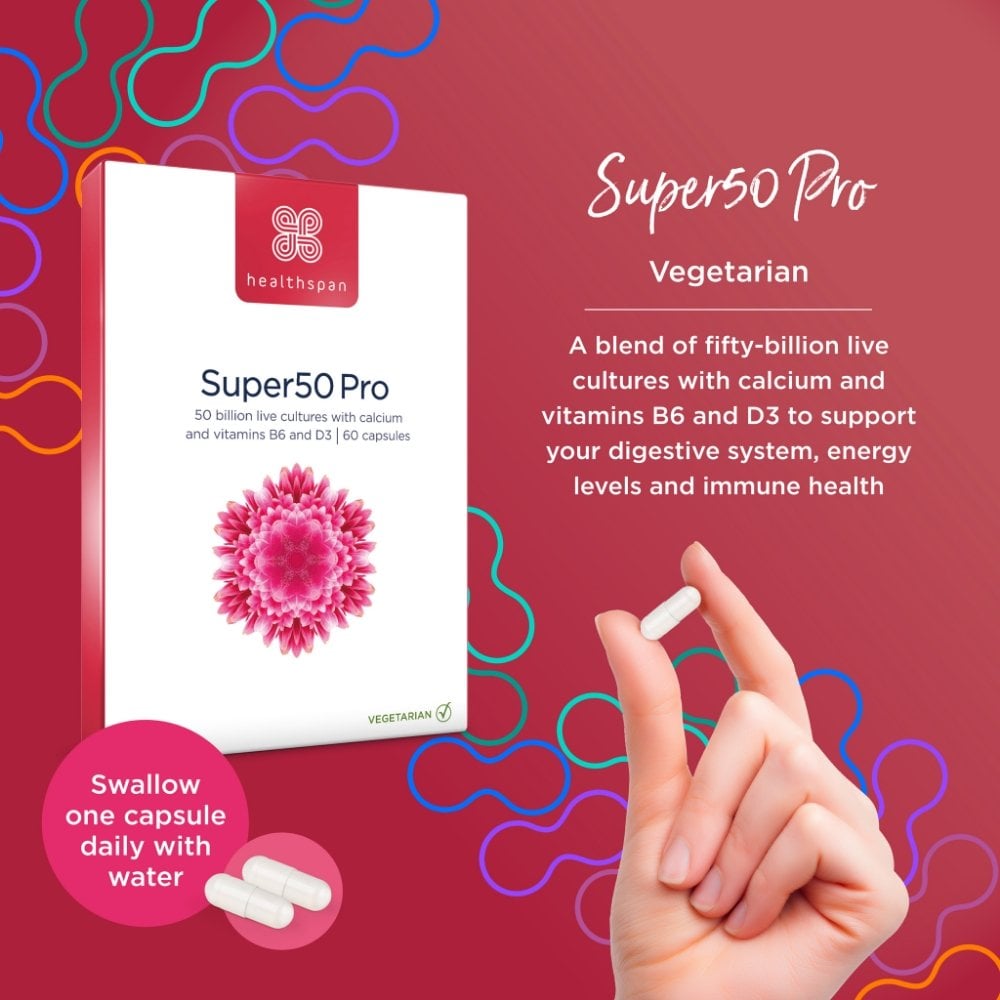 Healthspan Super50 Pro 60 Capsules