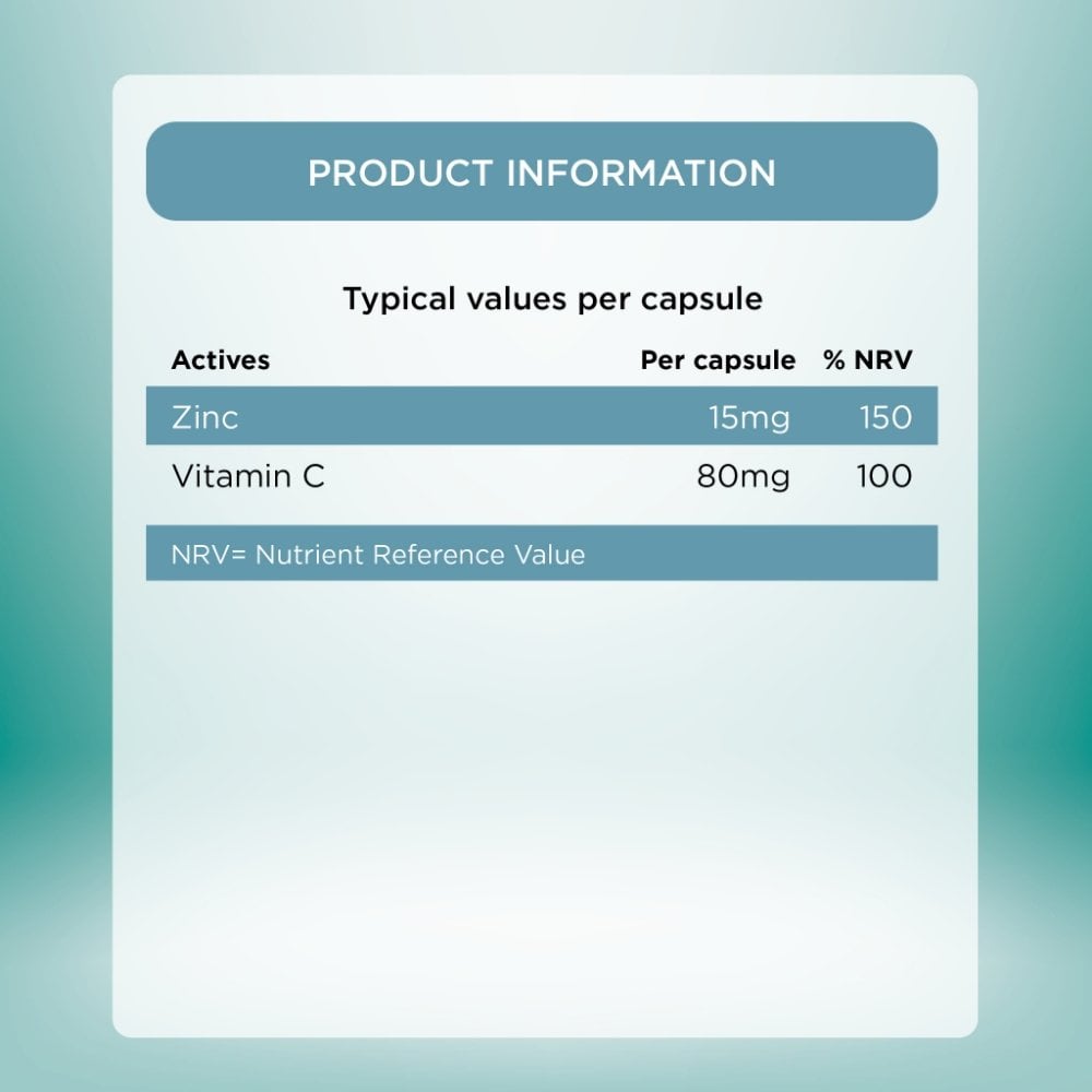 Healthspan Zinc with Vitamin C 360 Tablets