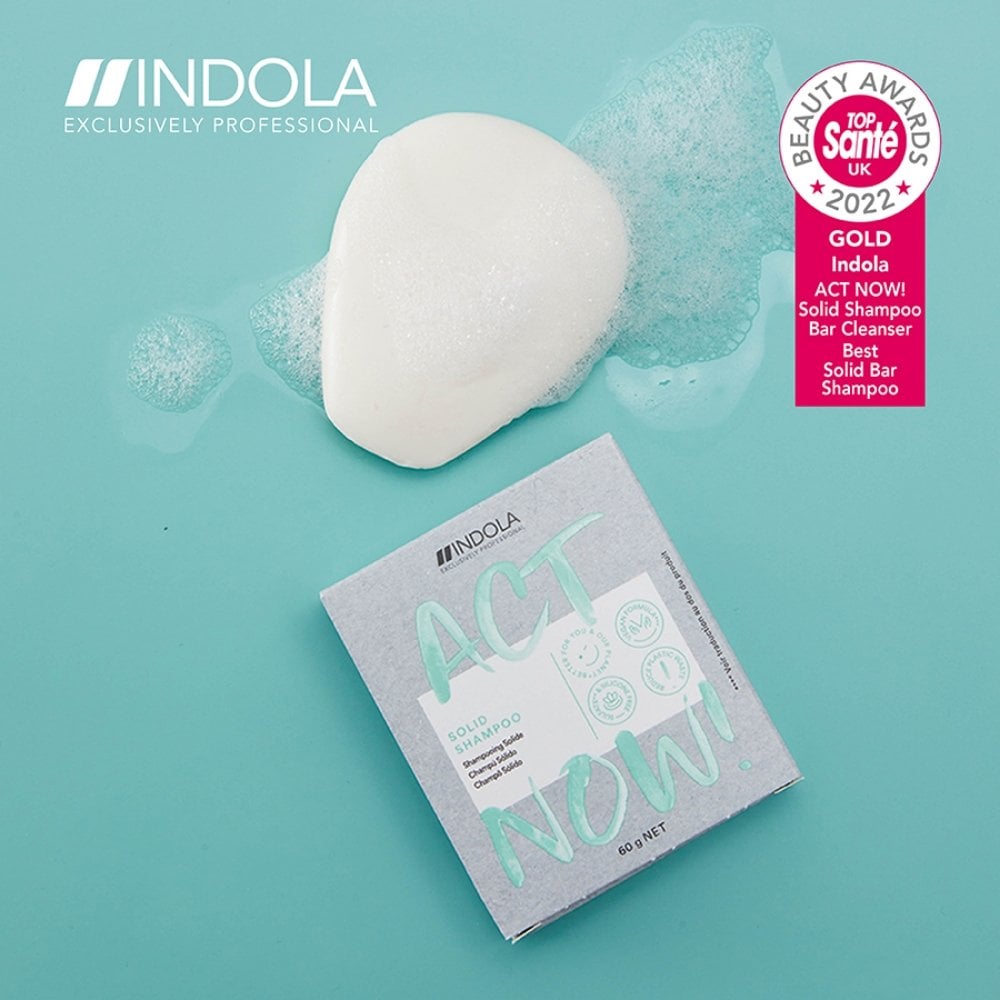 Indola Act Now Solid Shampoo Cleanser 60g