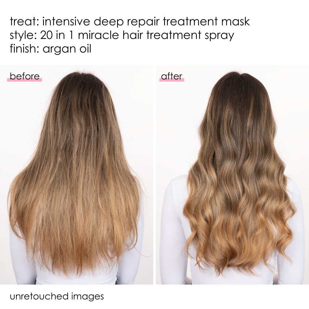 Incredilox Intensive Deep Repair Treatment Mask 500ml & Detangling Hair Brush Duo