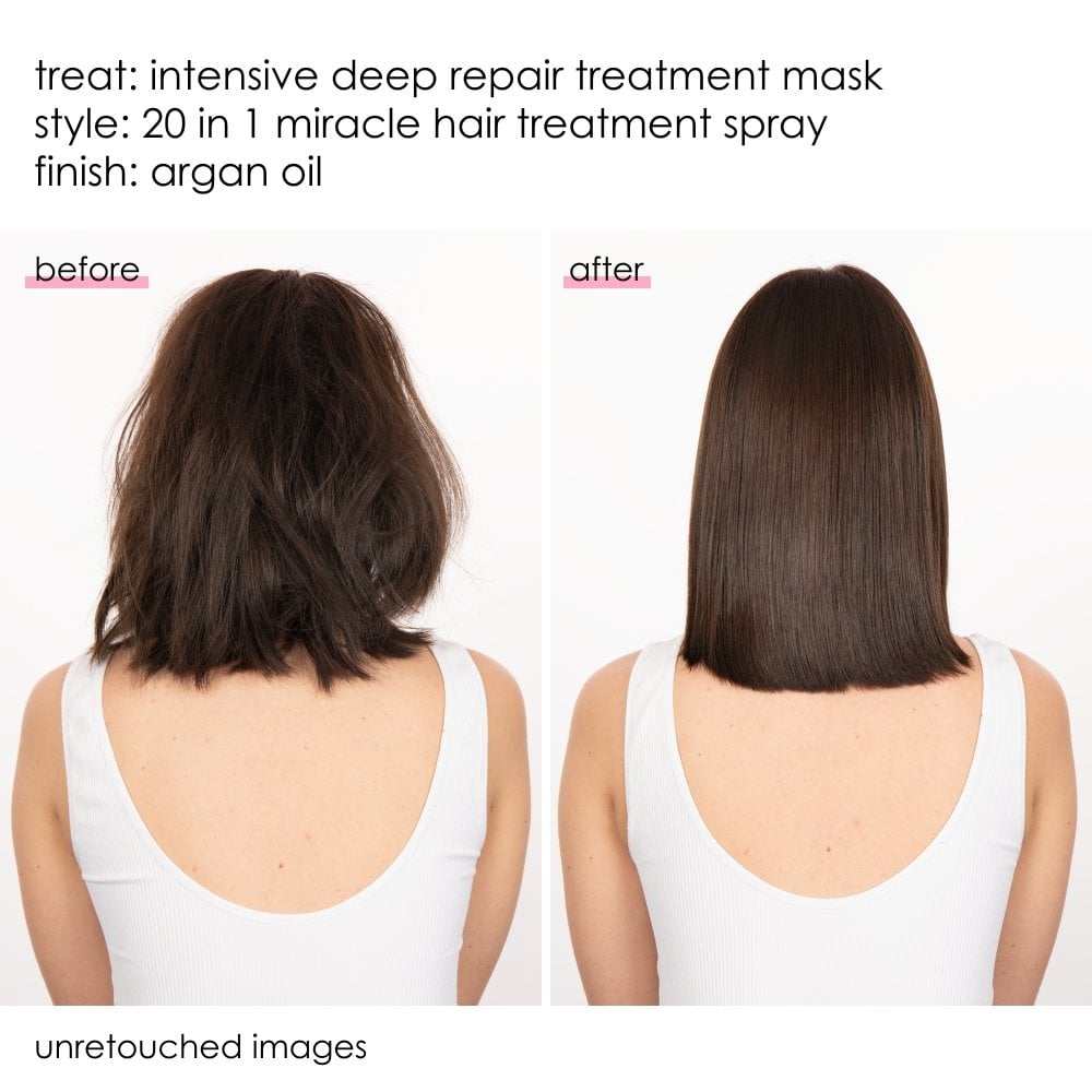Incredilox Intensive Deep Repair Treatment Mask 500ml & Detangling Hair Brush Duo