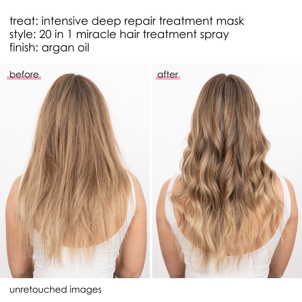 Incredilox Intensive Deep Repair Treatment Mask 500ml & Detangling Hair Brush Duo