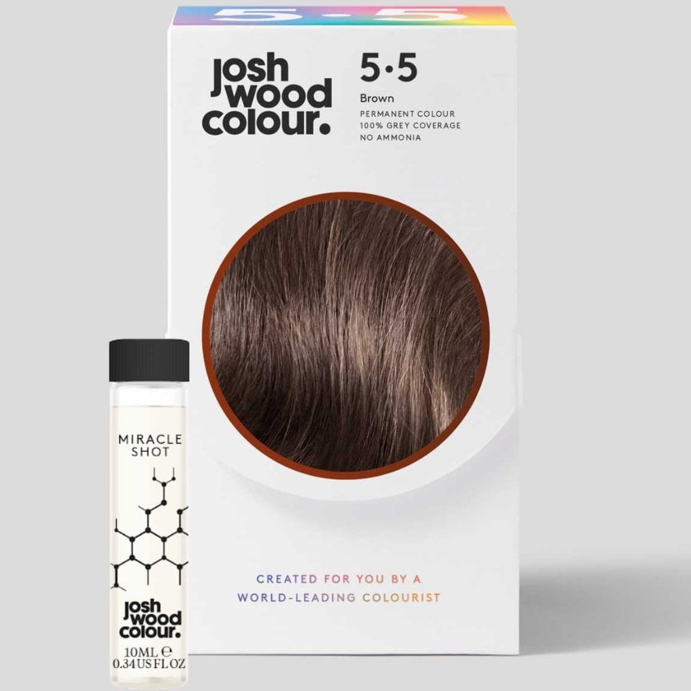 Josh Wood Colour 5.5 Brown Colour Miracle Permanent Colour Kit