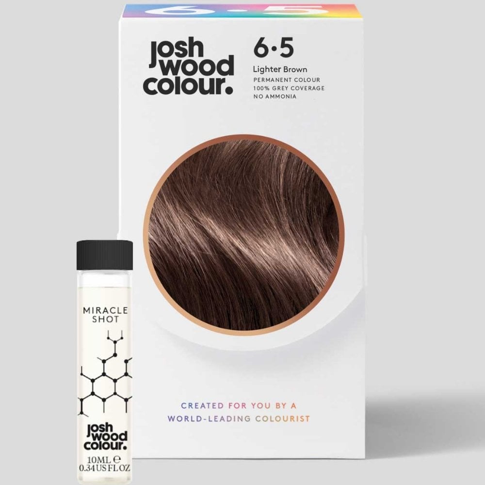 Josh Wood Colour 6.5 Lighter Brown Colour Miracle Permanent Colour Kit