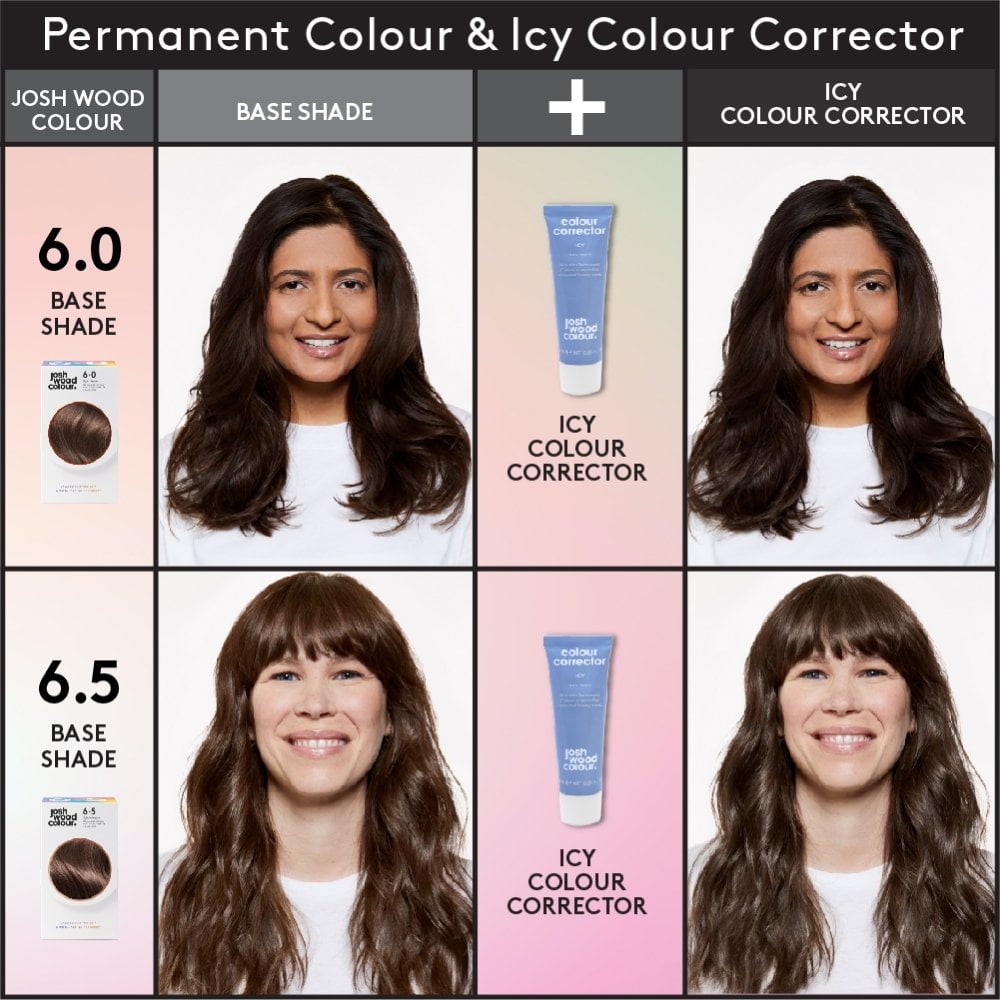 Josh Wood Colour Permanent Hair Colour Icy Colour Corrector 25ml