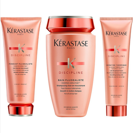 Kérastase Discipline 3 Step Smoothing Anti-Frizz Routine