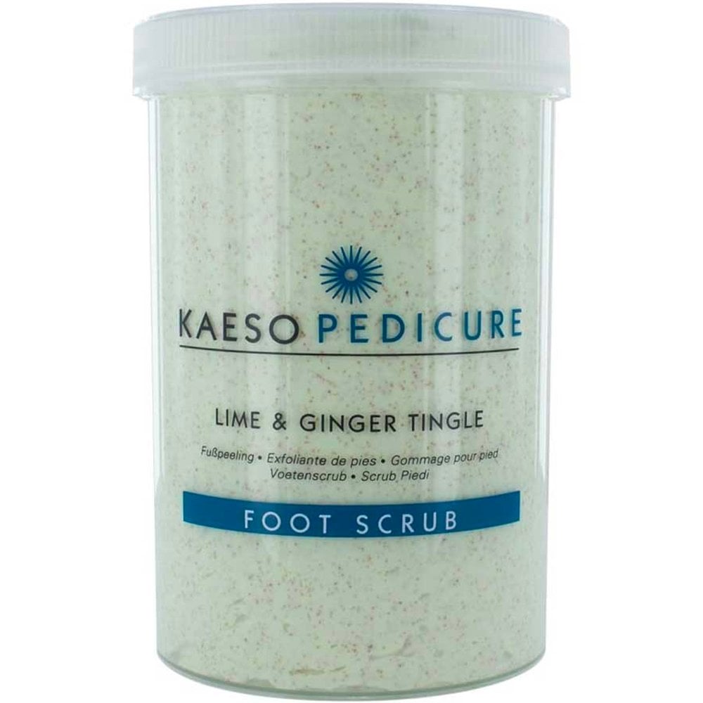 Kaeso Lime & Ginger Tingle Pedicure Foot Scrub 1200ml