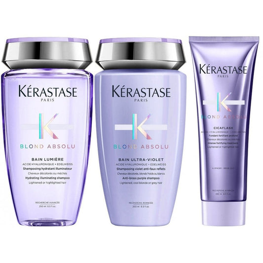 Kérastase Blond Absolu Shine, Strength & Neutralising Trio