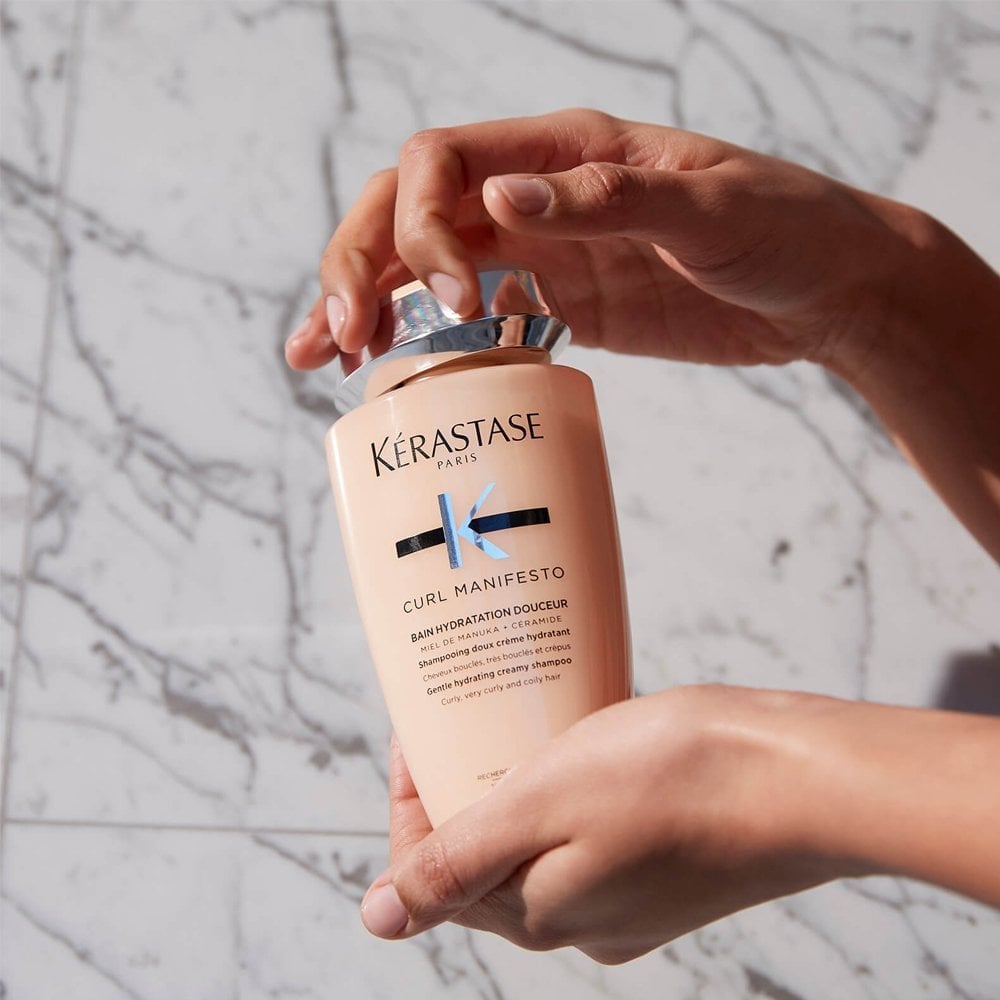 Kérastase Curly Manifesto Bain Hydration Gentle Hydrating Creamy Shampoo 250ml & Mask 200ml Twin