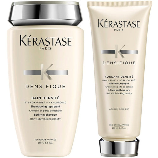 Kérastase Densifique Bain Densite Bodifying Shampoo 250ml & Fondant Densite Bodifying Care 200ml Twin