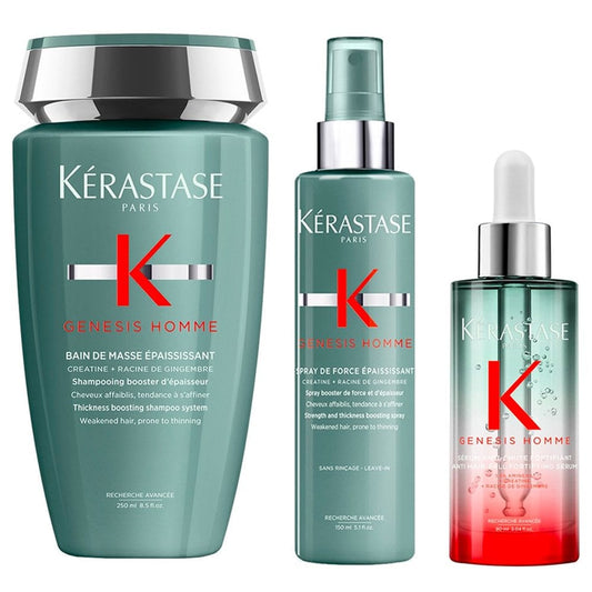 Kérastase Genesis Homme Thickness Boosting & Anti Hair-Fall System Trio