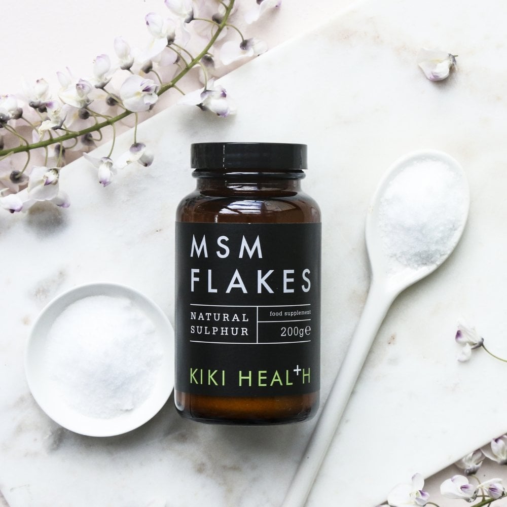 Kiki Health Natural Sulphur MSM Flakes 200g