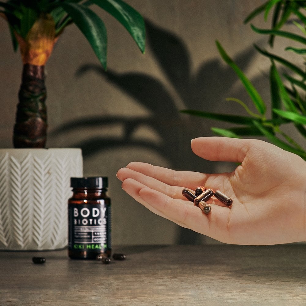 Kiki Health SBO Bacterial Cultures Vegan Body Biotics 400mg 60 Vegicaps