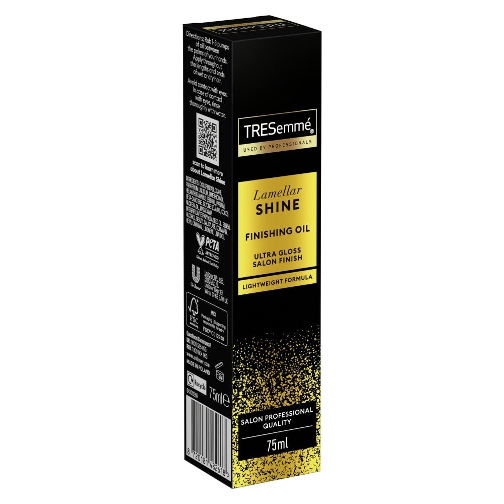 TRESemme Lamellar Shine Ultra Gloss Finishing Oil 75ml