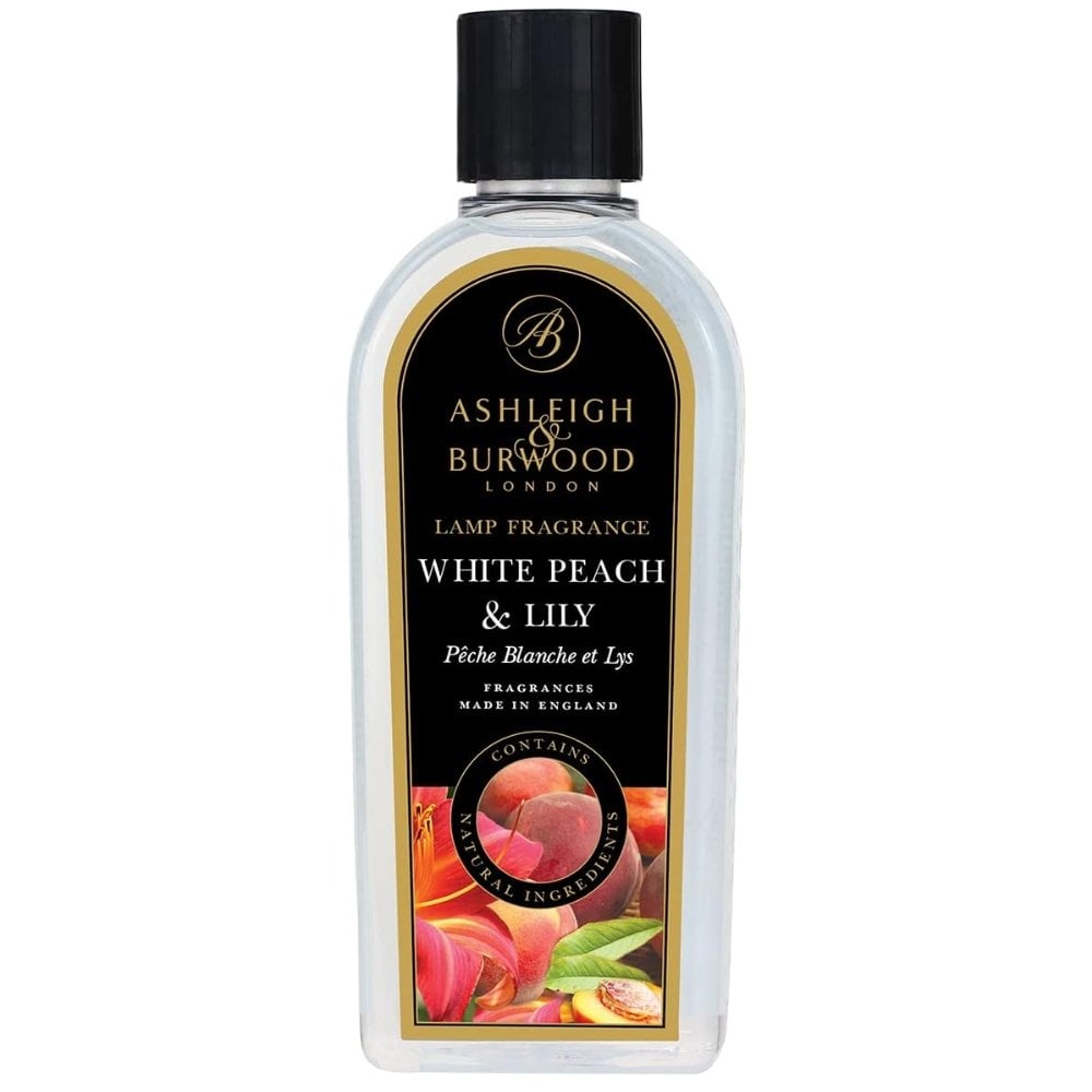 Ashleigh & Burwood Lamp Fragrance White Peach & Lily 500ml