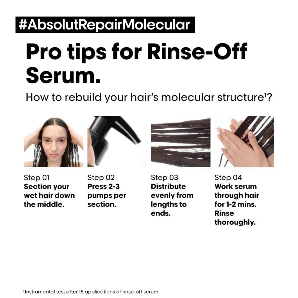 L'Oreal Professionnel Serie Expert Absolut Repair Molecular Rinse-Off Serum 250ml