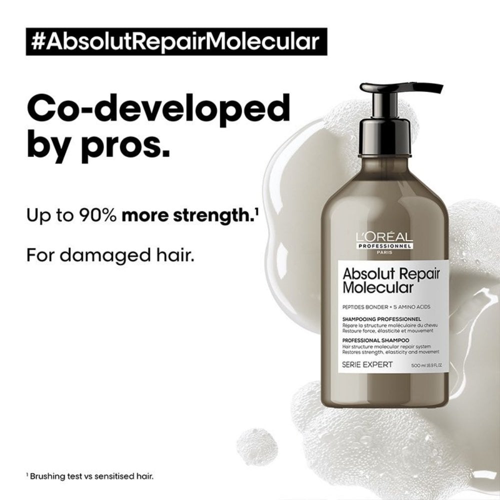 L'Oreal Professionnel Serie Expert Absolut Repair Molecular Shampoo 1500ml