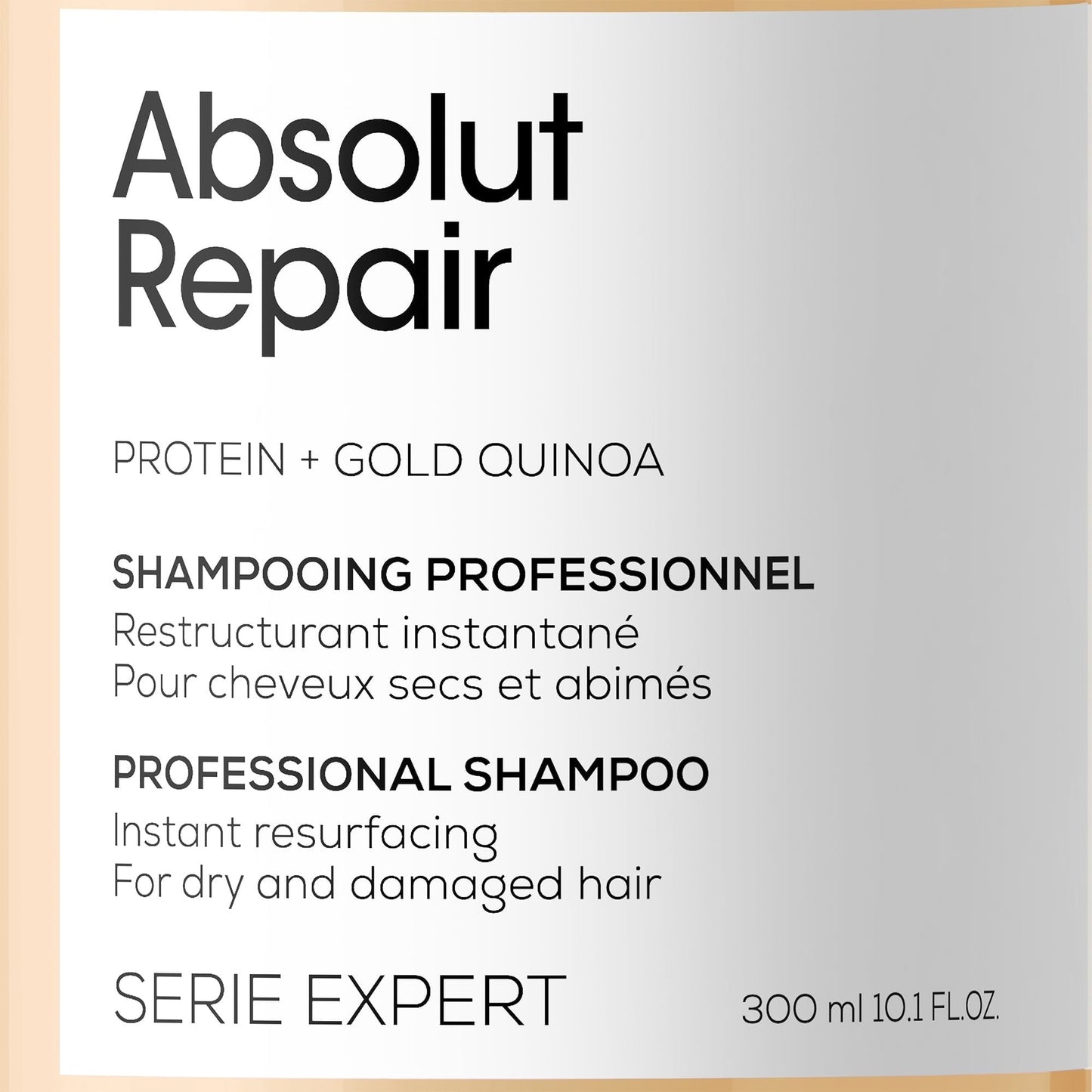 L'Oreal Professionnel Serie Expert Absolut Repair Protein + Gold Quinoa Instant Resurfacing Shampoo 1500ml