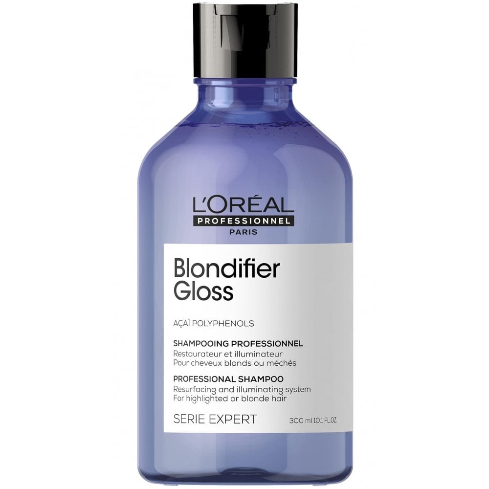 L'Oreal Professionnel Serie Expert Blondifier Gloss Resurfacing + Illuminating Shampoo 300ml & Conditioner 200ml Twin