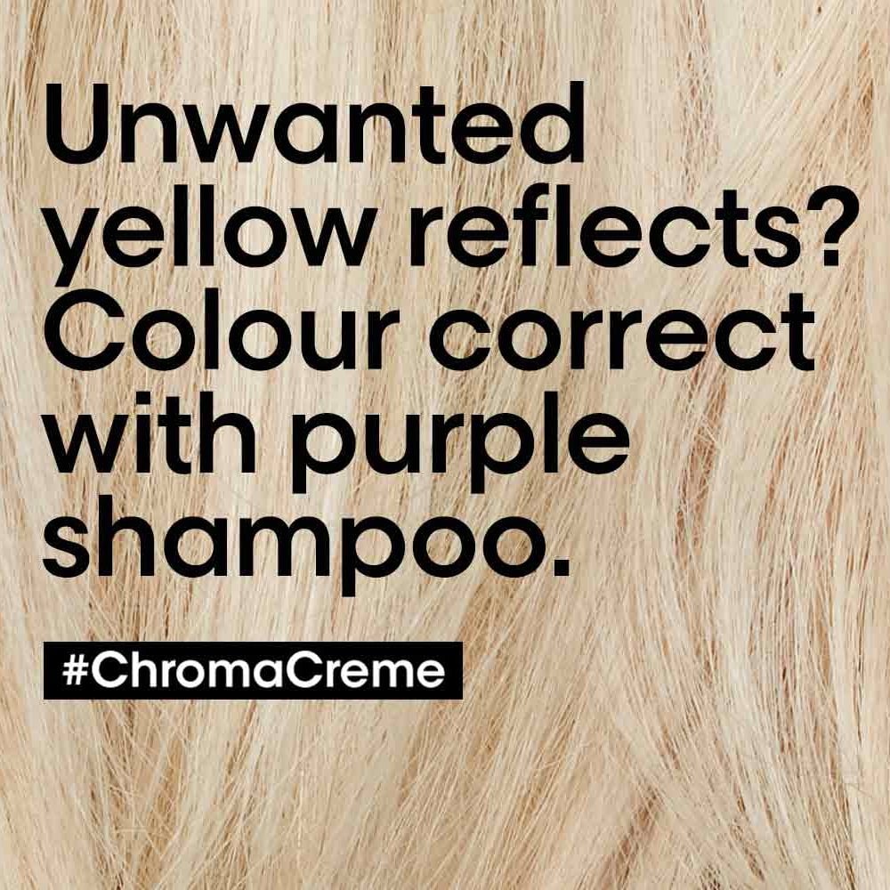 L'Oreal Professionnel Serie Expert Chroma Yellow Tones Neutralising Professional Shampoo 300ml