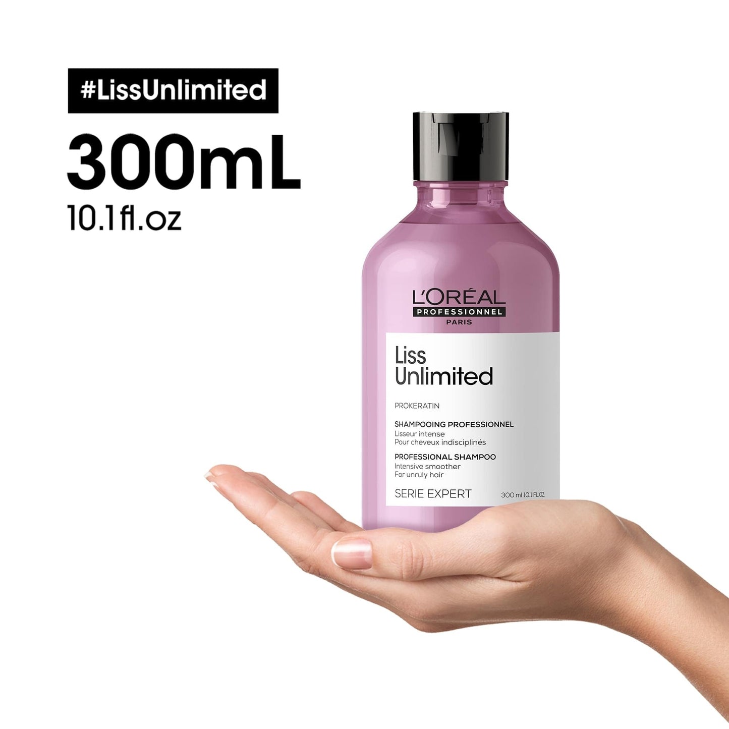 L'Oreal Professionnel Serie Expert Liss Unlimited Intensive Smoother Shampoo 300ml