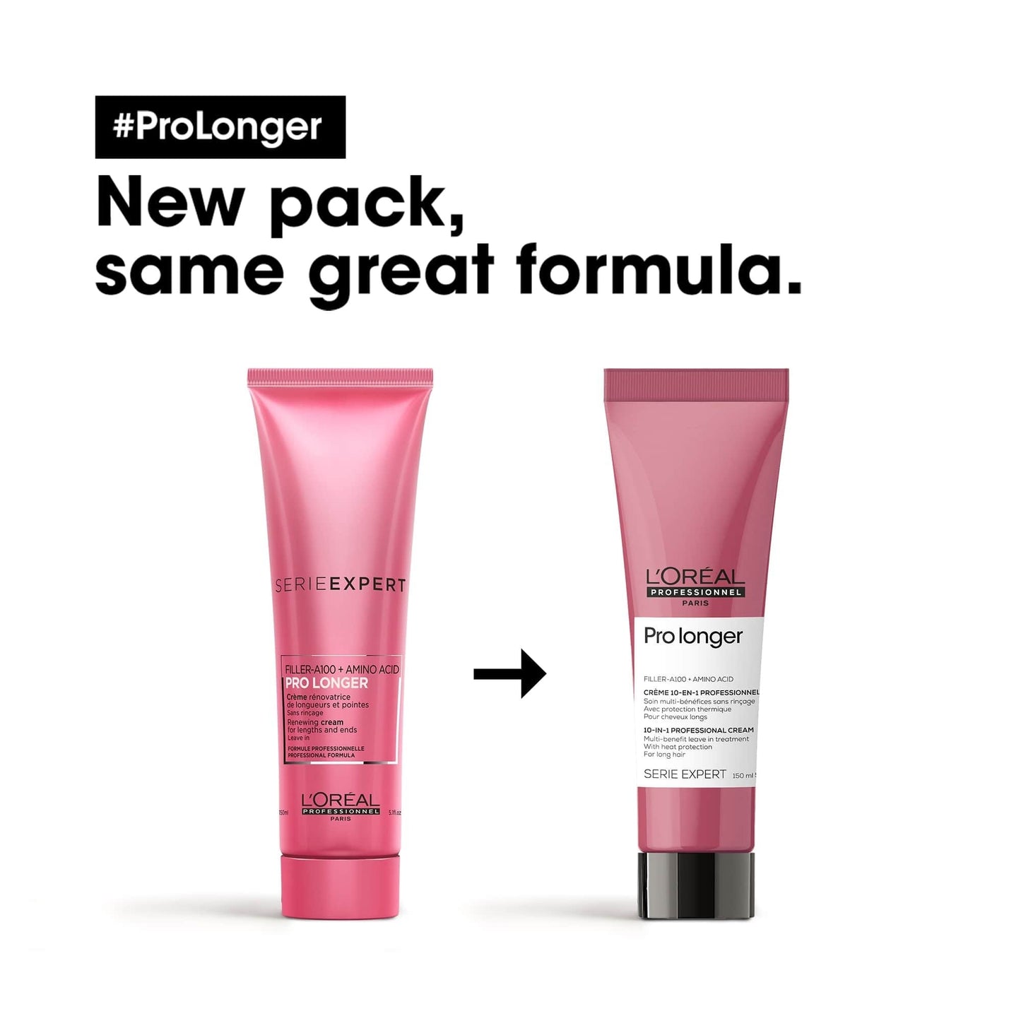 L'Oreal Professionnel Serie Expert Pro Longer 10-In-1 Multi-Benefit Leave-In Treatment Cream 150ml