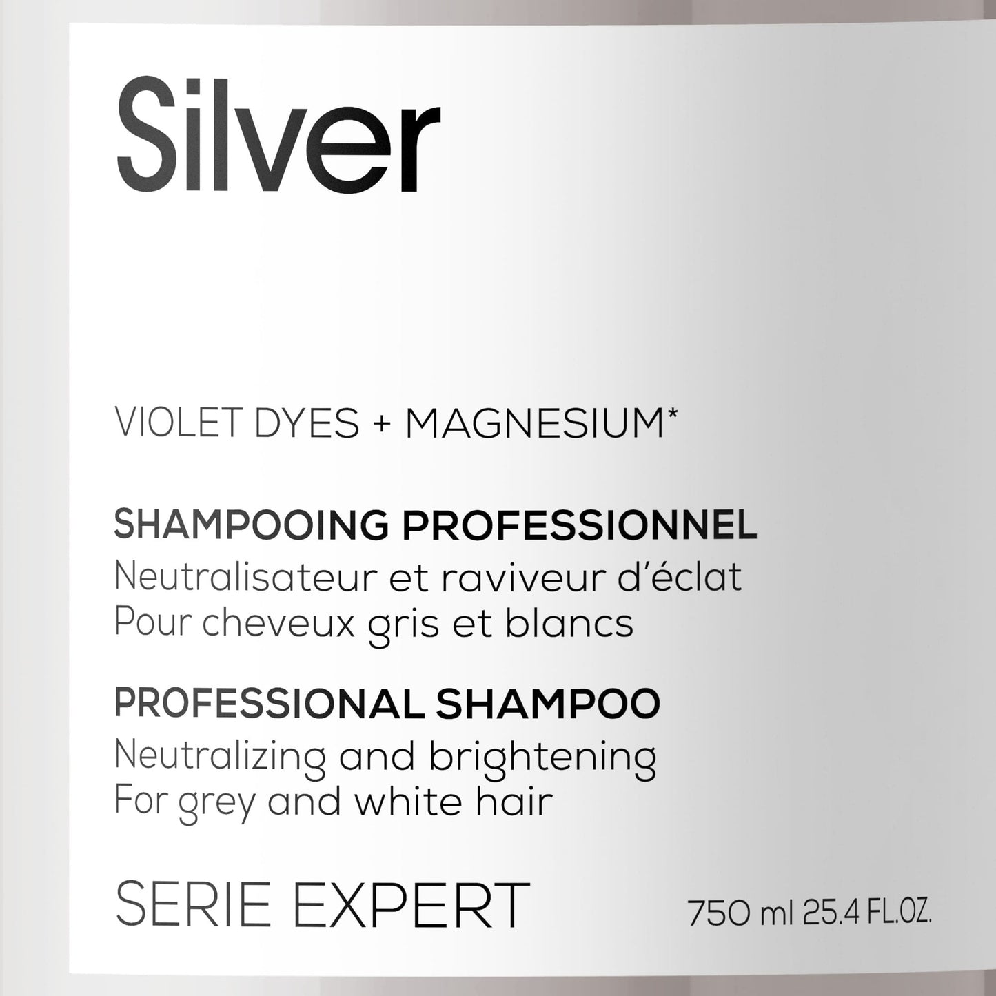L'Oreal Professionnel Serie Expert Silver Neutralising + Brightening Shampoo 1500ml