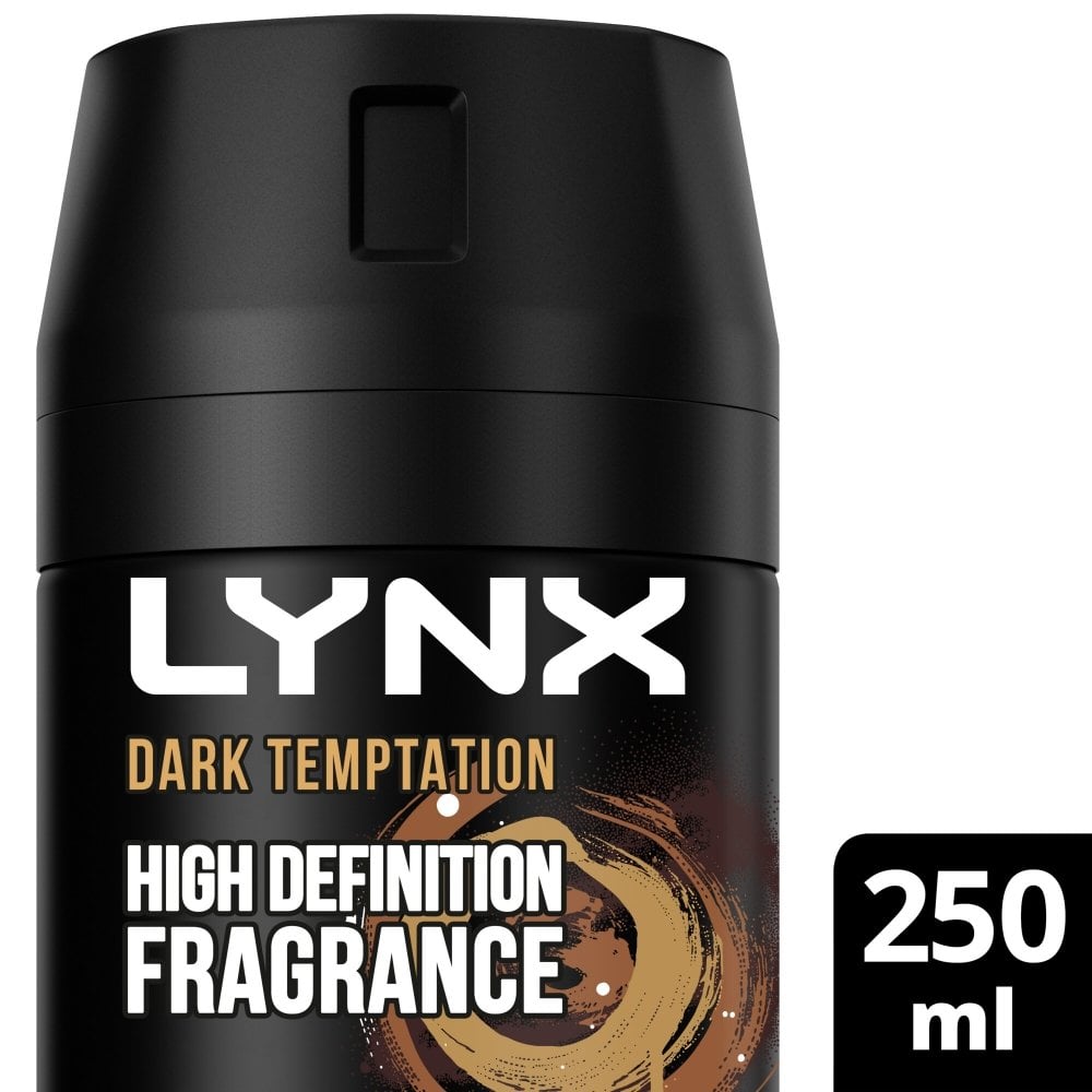 Lynx XXL Dark Temptation 48h Dark Chocolate Deodorant Body Spray 250ml