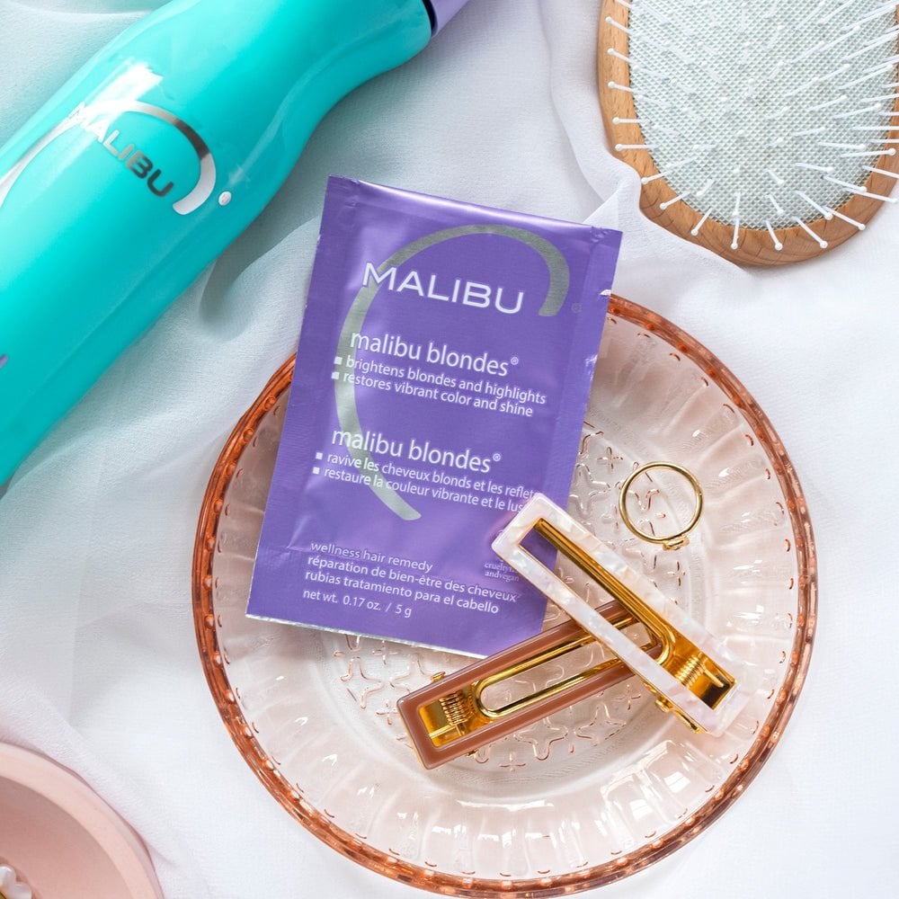 Malibu C Blondes Wellness Hair Remedy Treatment 5g