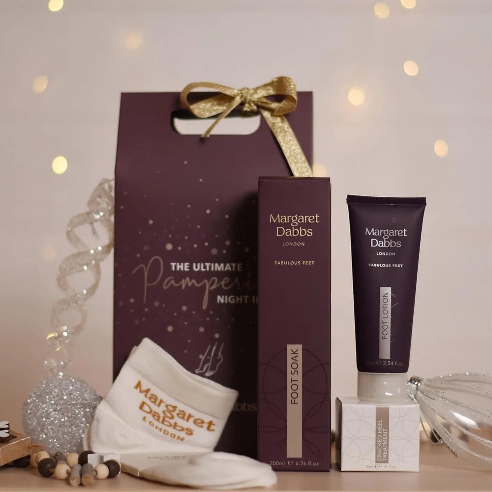 Margaret Dabbs London The Ultimate Pampering Night In 4 Piece Gift Set