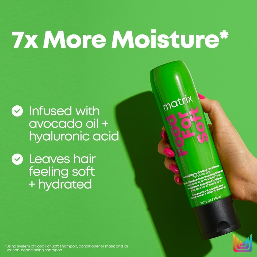 Matrix Food For Soft Hydrating Shampoo & Detangling Conditioner Twin 2 x 1000ml